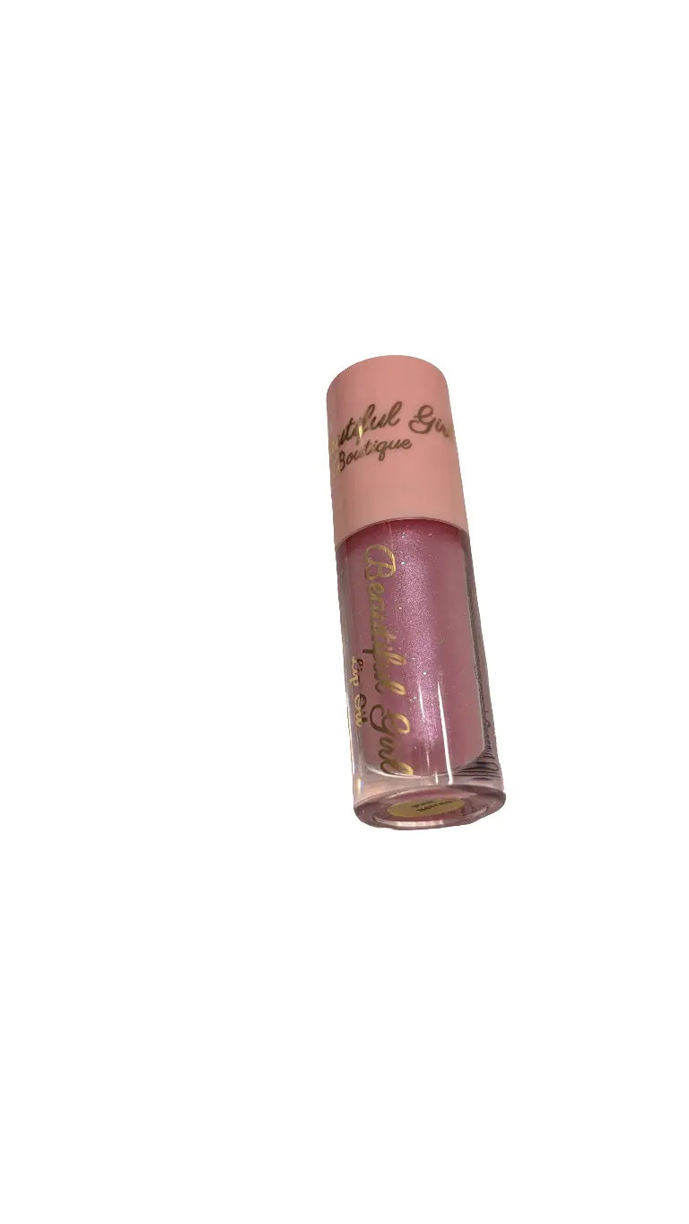 Pink Berries High Shine Lip Oil - Sweet Clear Coat Gloss Beautiful Girl Boutique