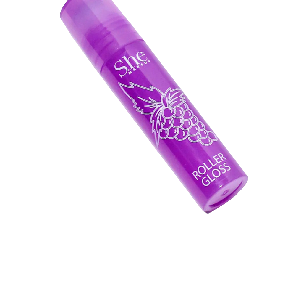 She Roller Gloss - Grape Flavored Lip Gloss Beautiful Girl Boutique