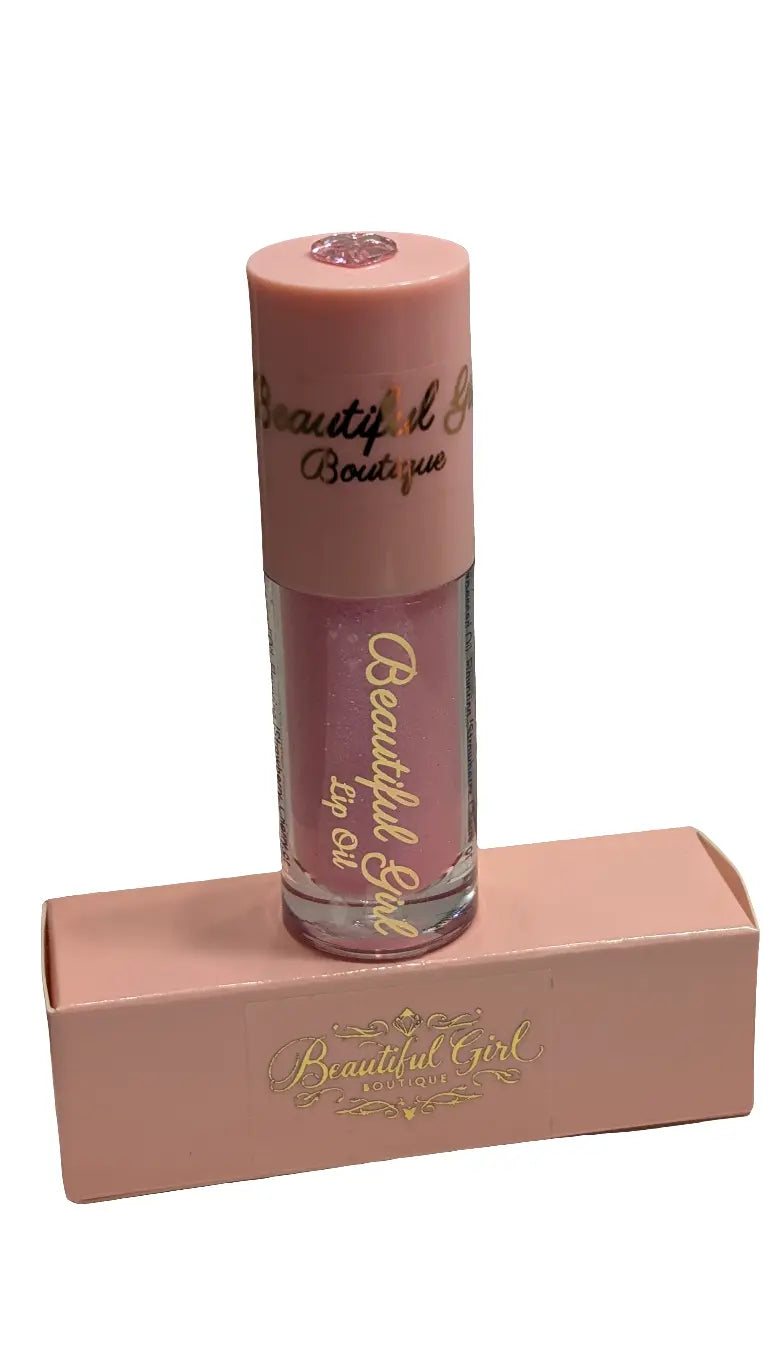 Pink Berries High Shine Lip Oil - Sweet Clear Coat Gloss Beautiful Girl Boutique
