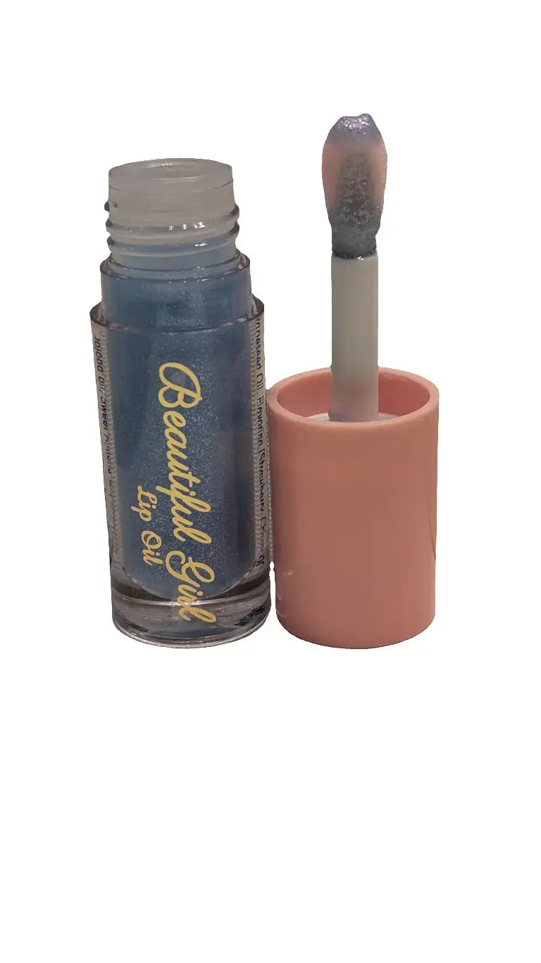 Blue Skies High Shine Nourishing Lip Oil - Ocean Blue Gloss Beautiful Girl Boutique