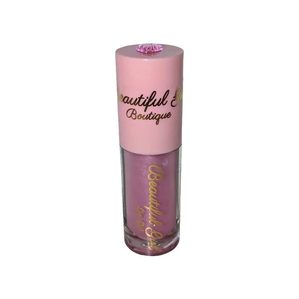 Pink Berries High Shine Lip Oil - Sweet Clear Coat Gloss Beautiful Girl Boutique