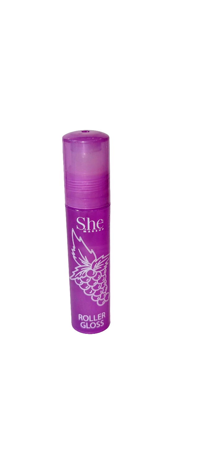 She Roller Gloss - Grape Flavored Lip Gloss Beautiful Girl Boutique