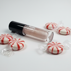 Glass House with peppermint candies