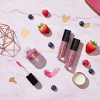 Pink Berries Flat Lay