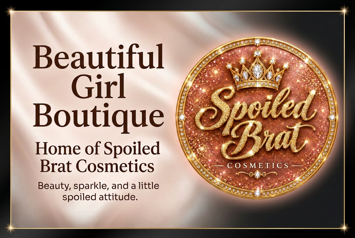 Revised Beautiful Girl Boutique banner with a smaller logo and two-line headline