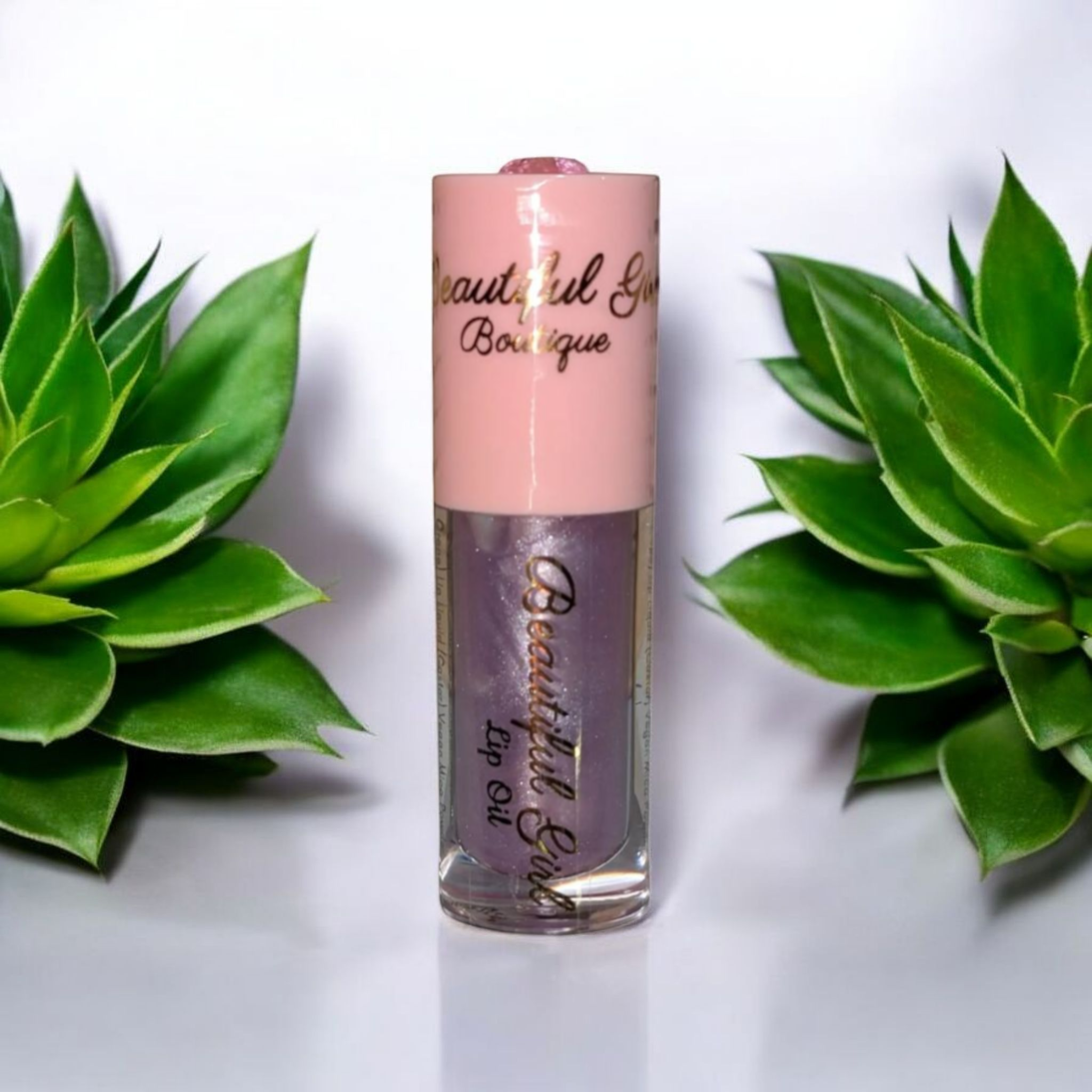 Purple Haze High Shine Lip Oil - Dreamy Clear Coat Gloss Beautiful Girl Boutique