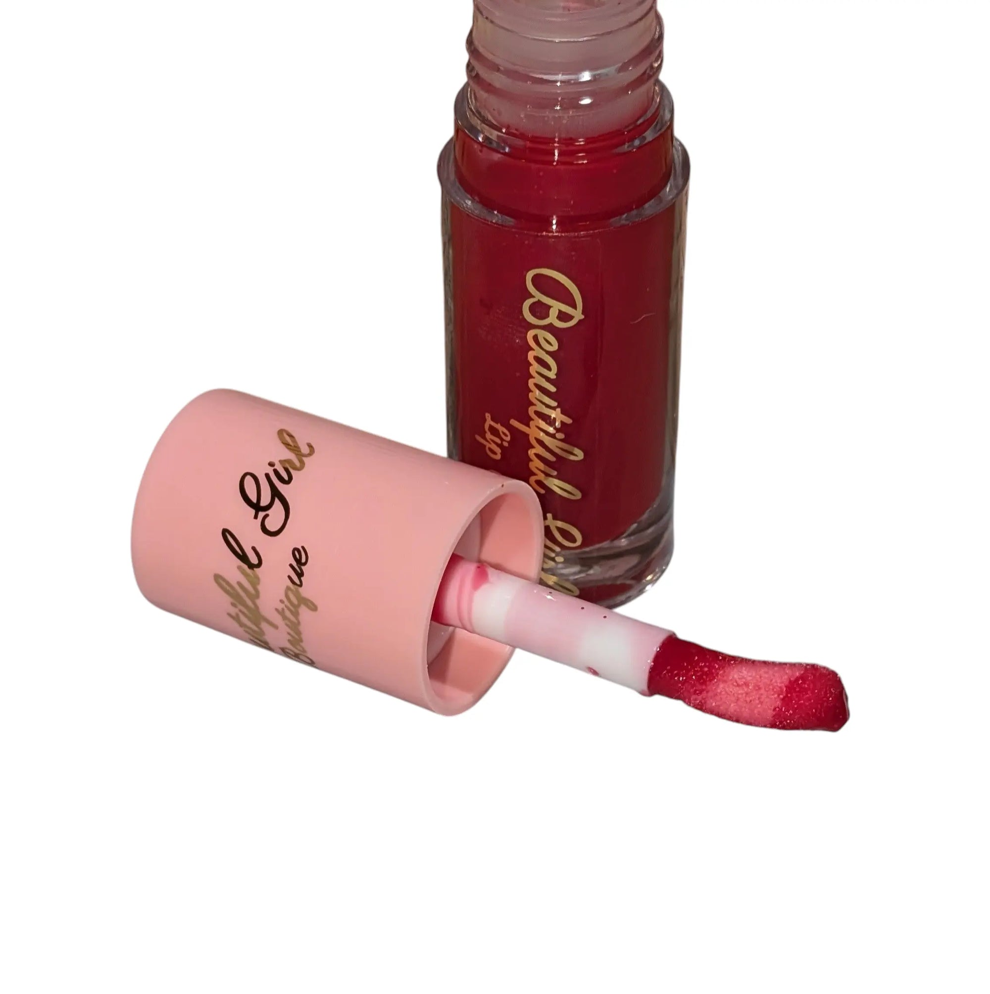 Ruby Slipper High Shine Moisturizing Lip Oil - Luxurious Red Gloss Beautiful Girl Boutique