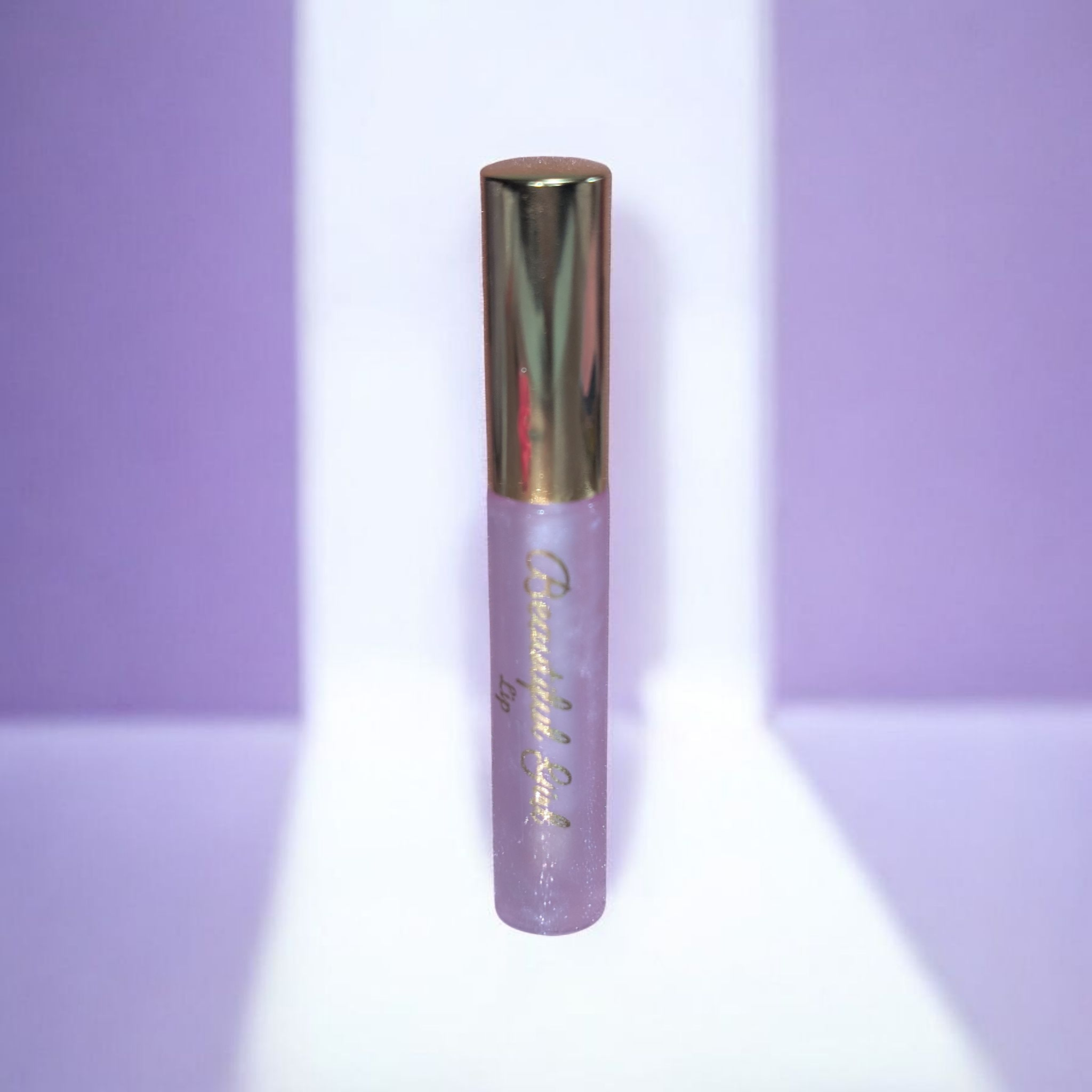 High Shine Irredescent Clear Lip Oil Crystal Ball Beautiful Girl Boutique