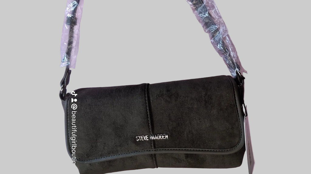 Steve Madden Genevieve Suede Shoulder Bag Beautiful Girl Boutique