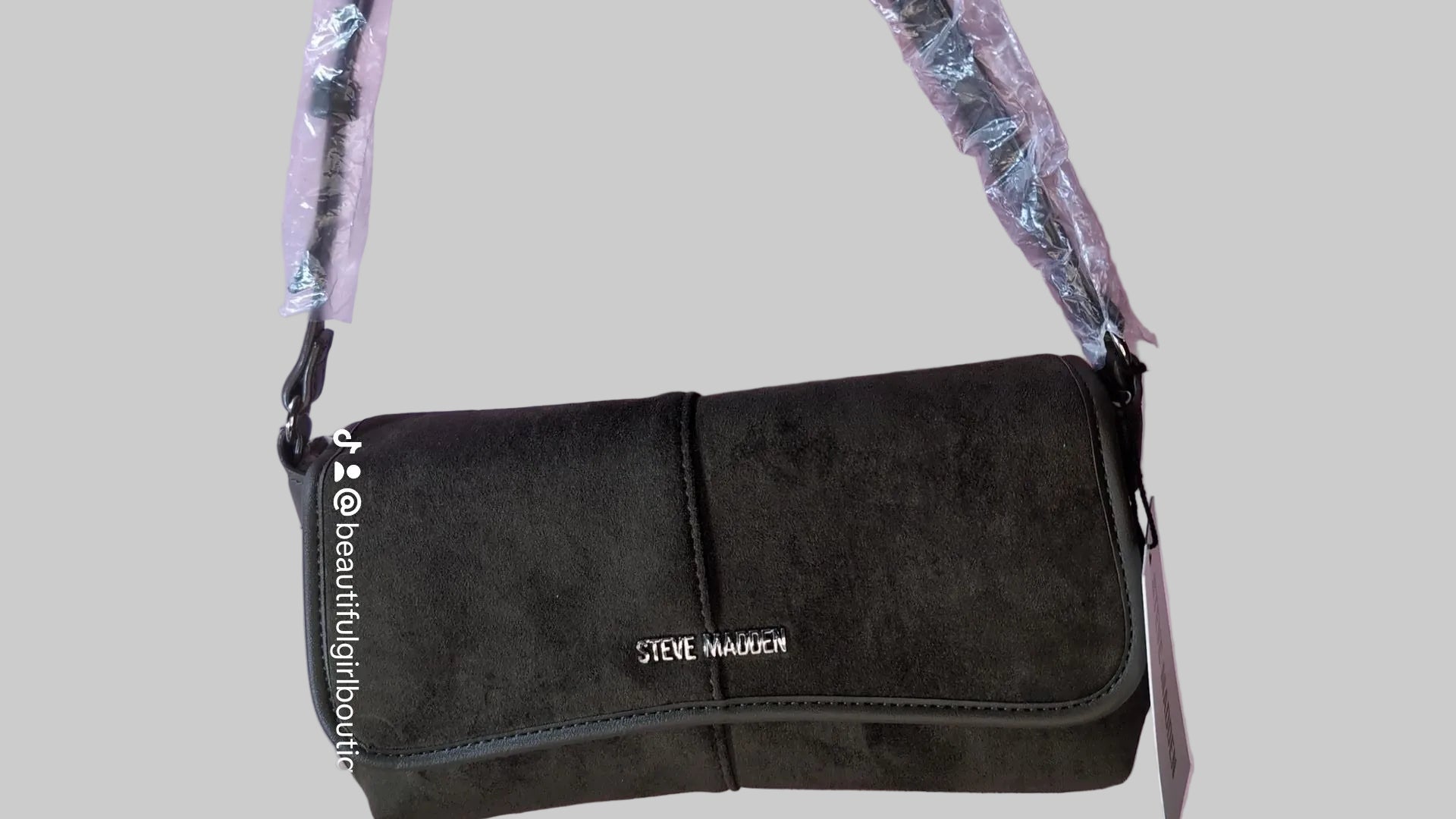 Steve Madden Genevieve Suede Shoulder Bag Beautiful Girl Boutique