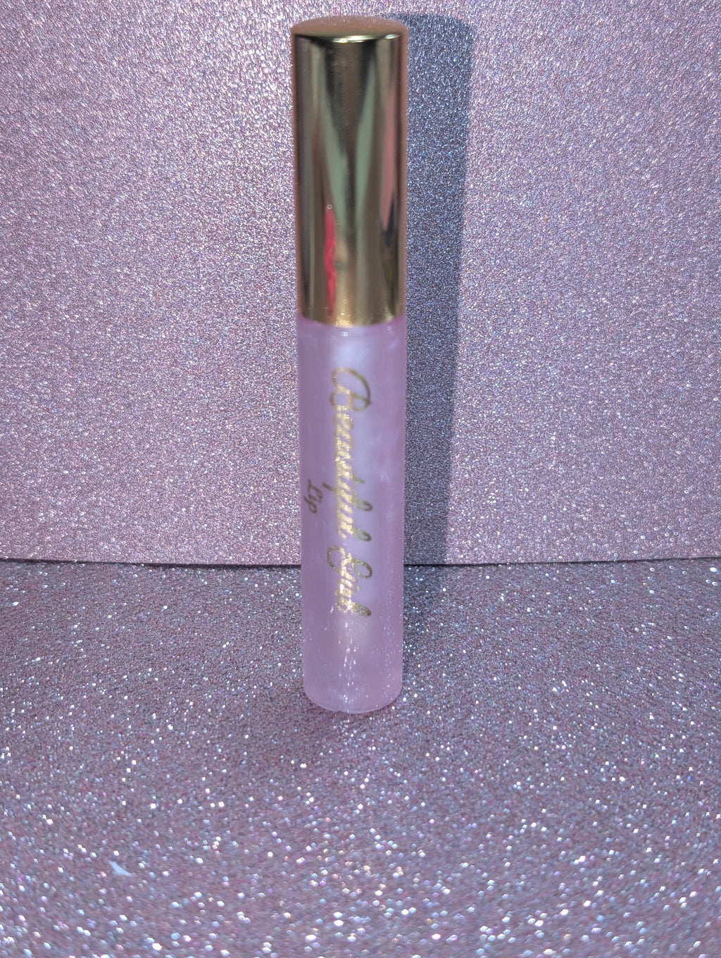 High Shine Irredescent Clear Lip Oil Crystal Ball Beautiful Girl Boutique