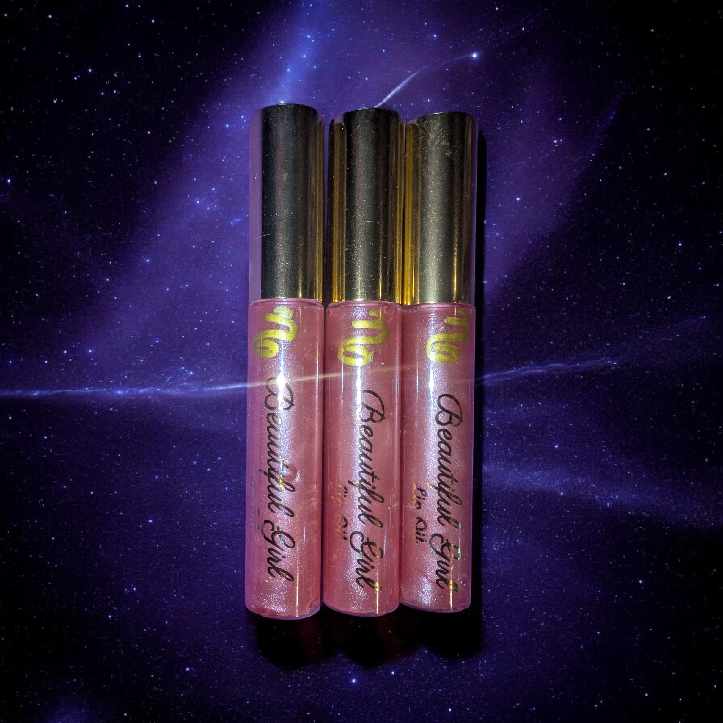 Limited Edition Capricorn Self-Care Kit ♑8 - 24k Magic Lip Oil + Gold Masks