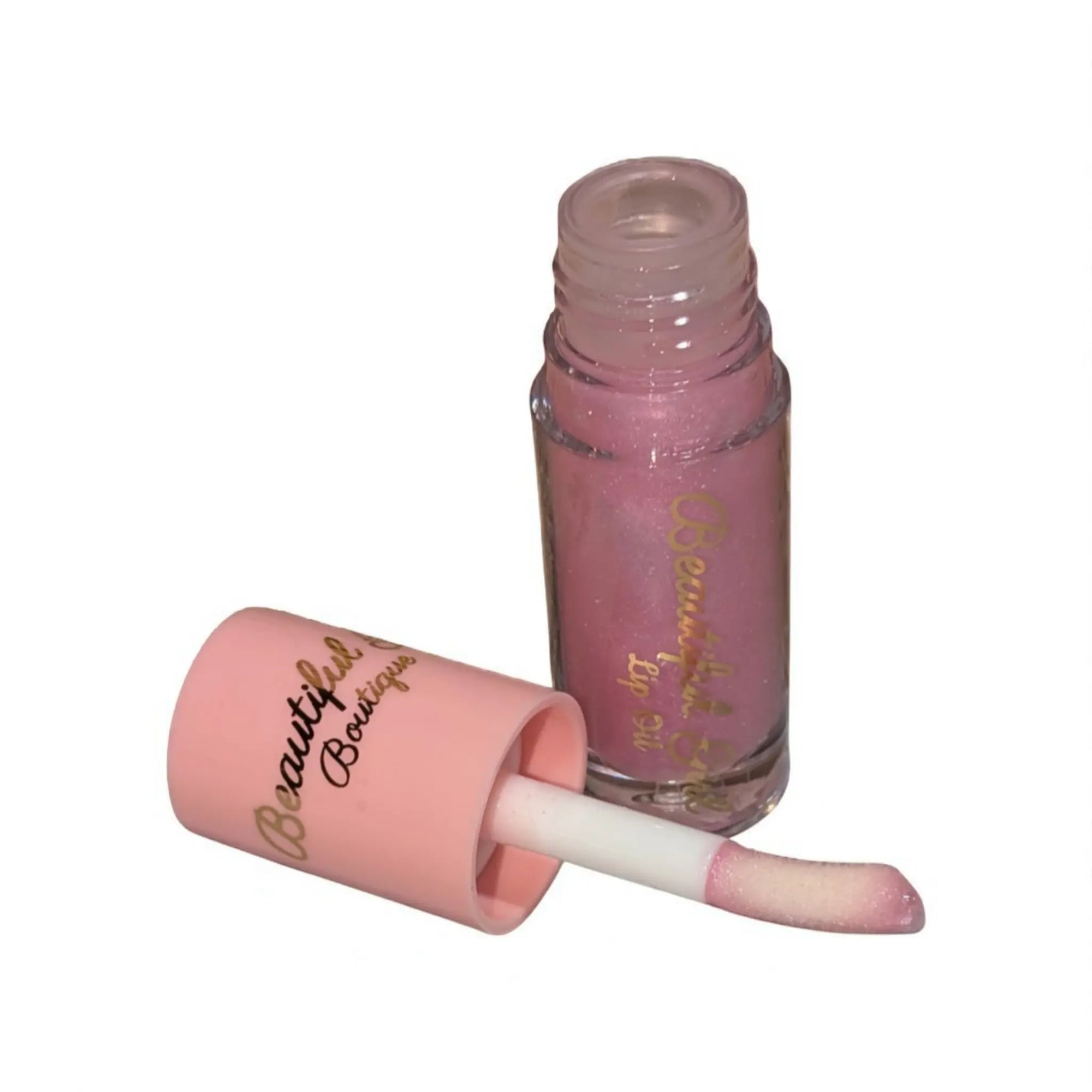 Pink Berries High Shine Lip Oil - Sweet Clear Coat Gloss Beautiful Girl Boutique