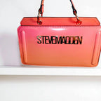 Steve Madden Bevio Orange Ombre Satchel & Crossbody Bag - 3-in-1 Versatility Beautiful Girl Boutique