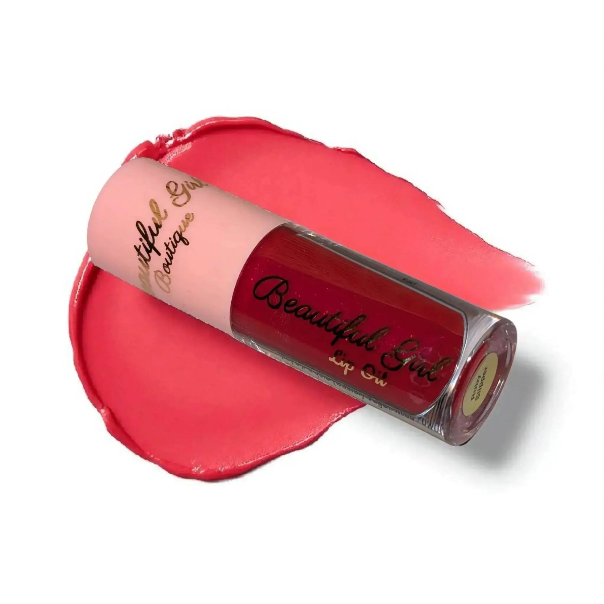 Ruby Slipper High Shine Moisturizing Lip Oil - Luxurious Red Gloss Beautiful Girl Boutique