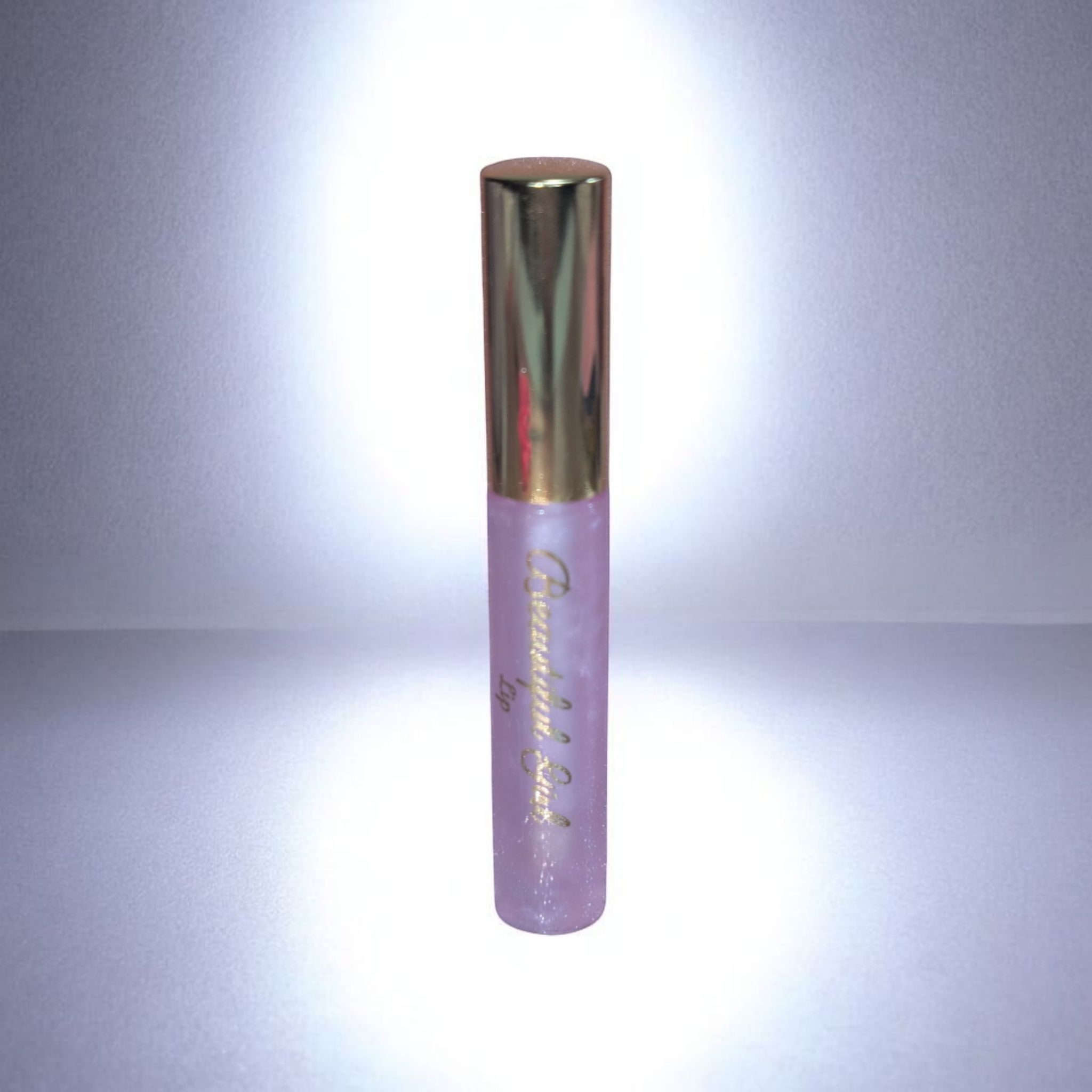 High Shine Irredescent Clear Lip Oil Crystal Ball Beautiful Girl Boutique