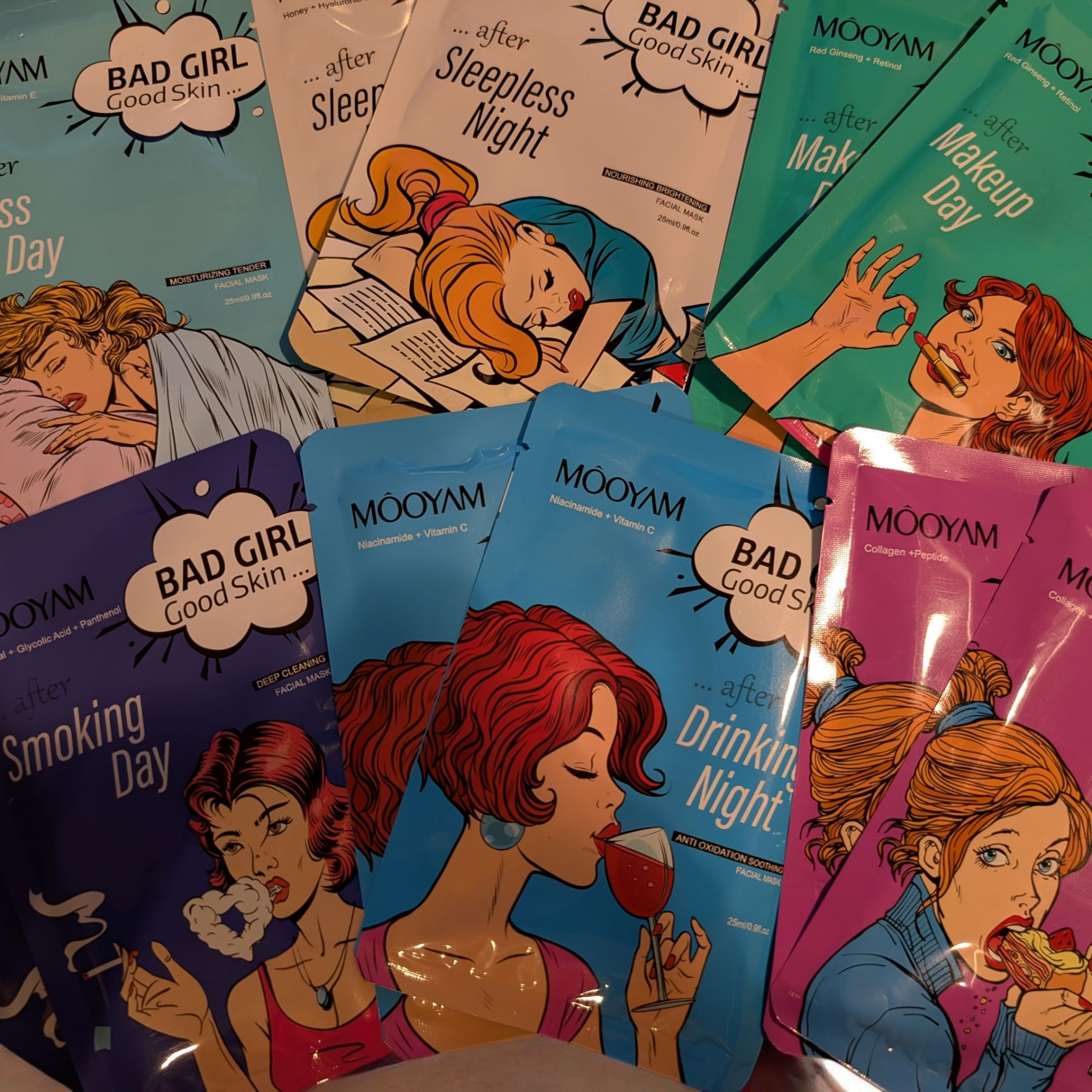 Facial Sheet Mask Bundle Beautiful Girl Boutique