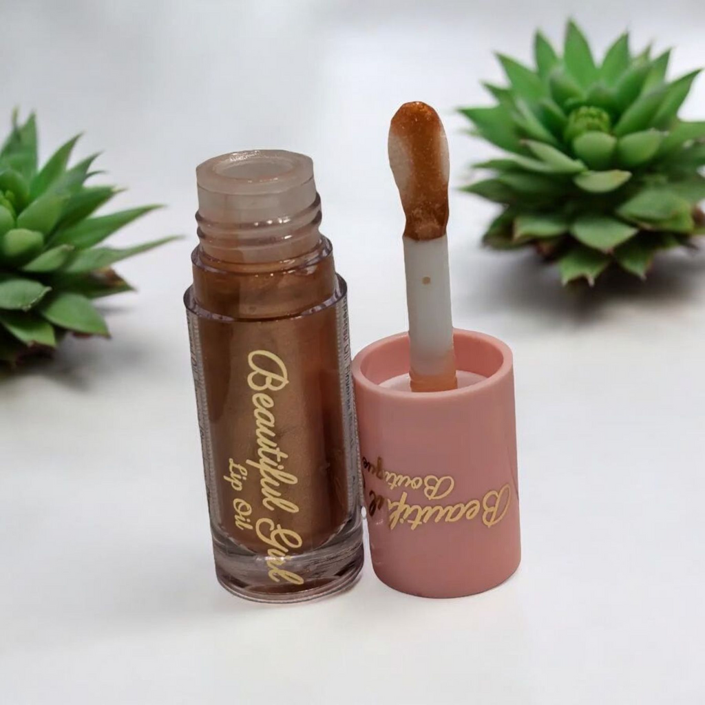 How Rude Nude High Shine Clear Lip Oil - Perfect Neutral Gloss (Nut Free) Beautiful Girl Boutique