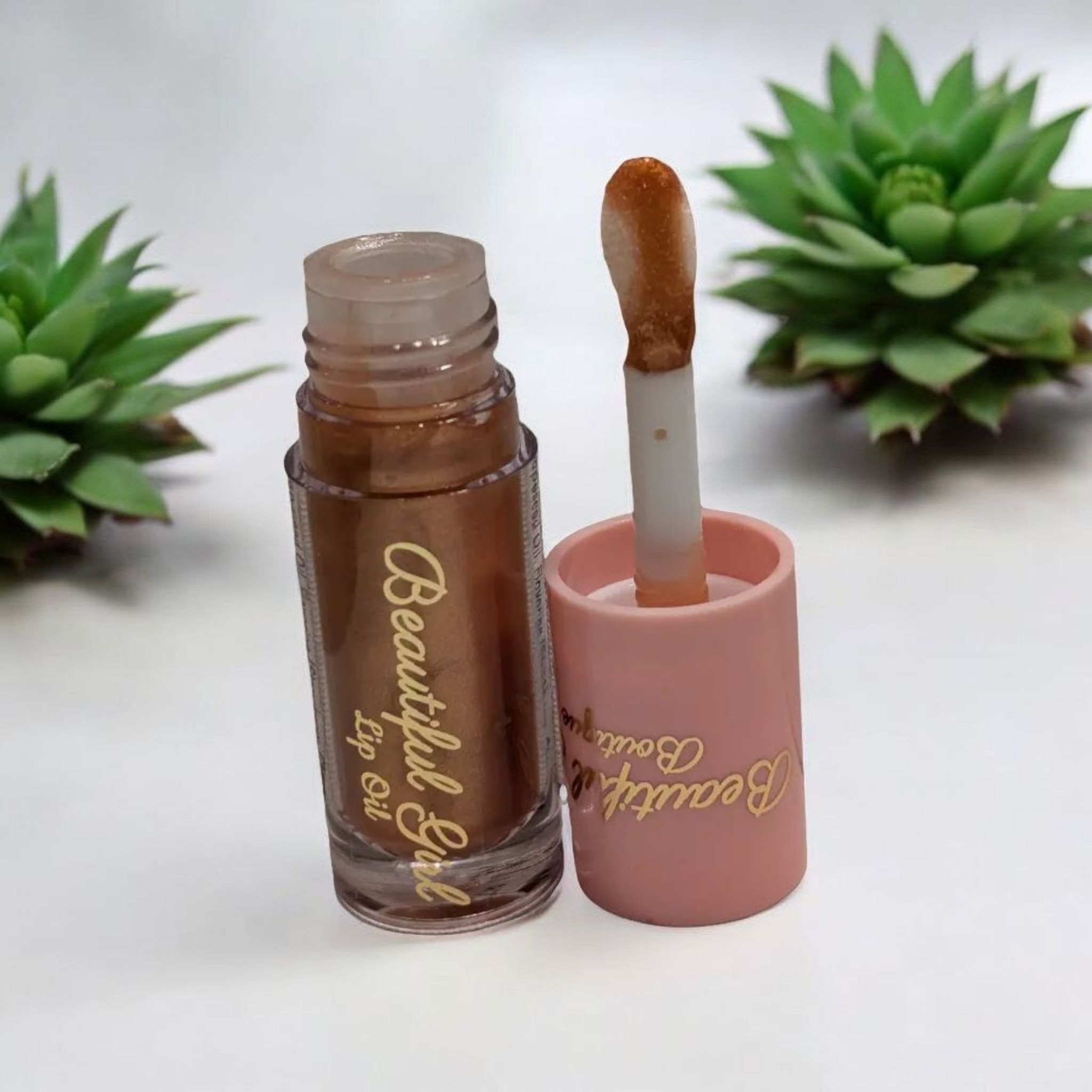 How Rude Nude High Shine Clear Lip Oil - Perfect Neutral Gloss (Nut Free) Beautiful Girl Boutique