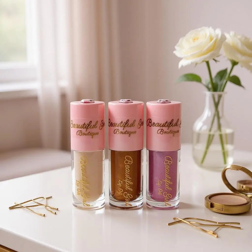Everyday Essentials 3-Pack Lip Oil Bundle Beautiful Girl Boutique