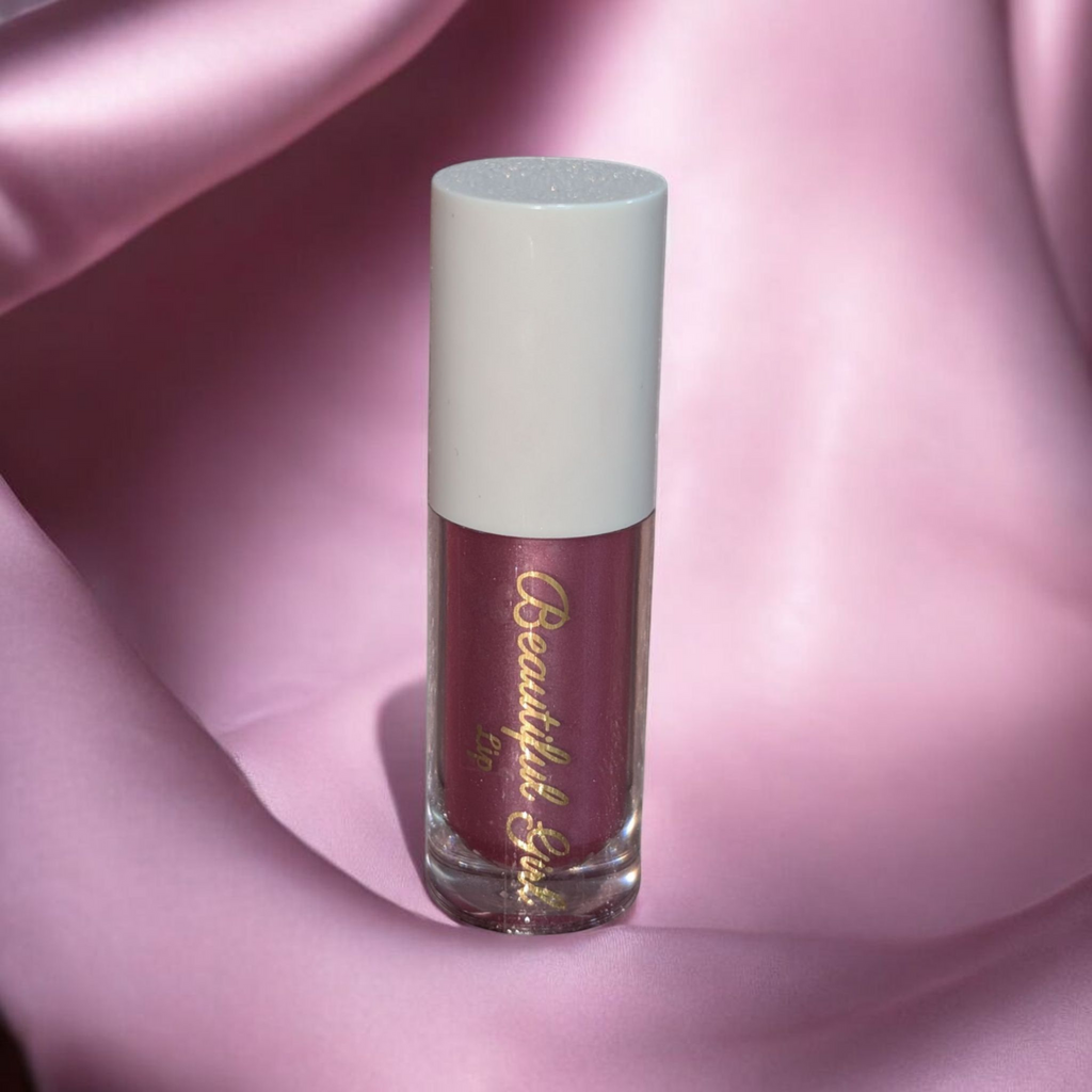 Pink-a-licious Shimmery Lip Gloss - Berry Scent Beautiful Girl Boutique