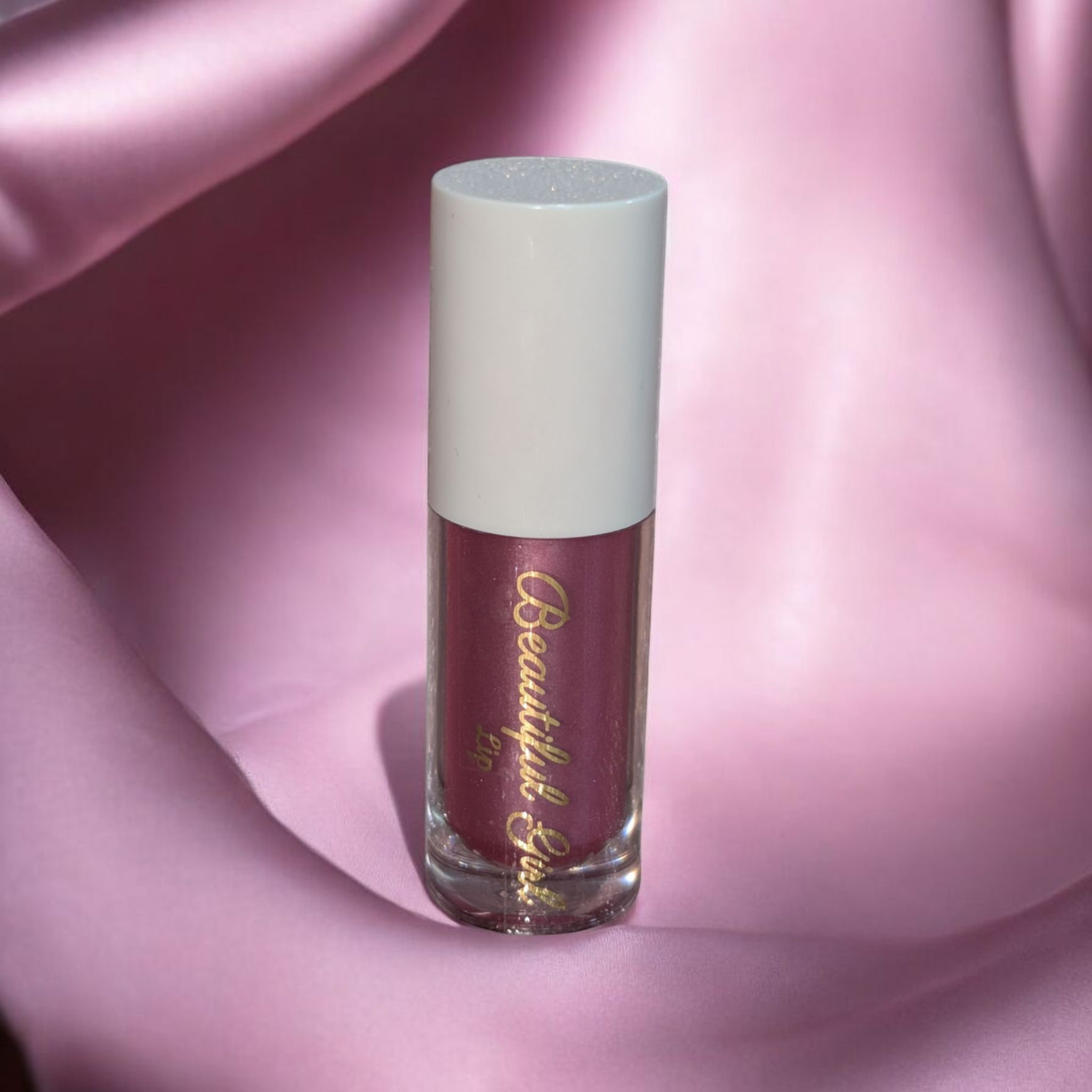 Pink-a-licious Shimmery Lip Gloss - Berry Scent Beautiful Girl Boutique