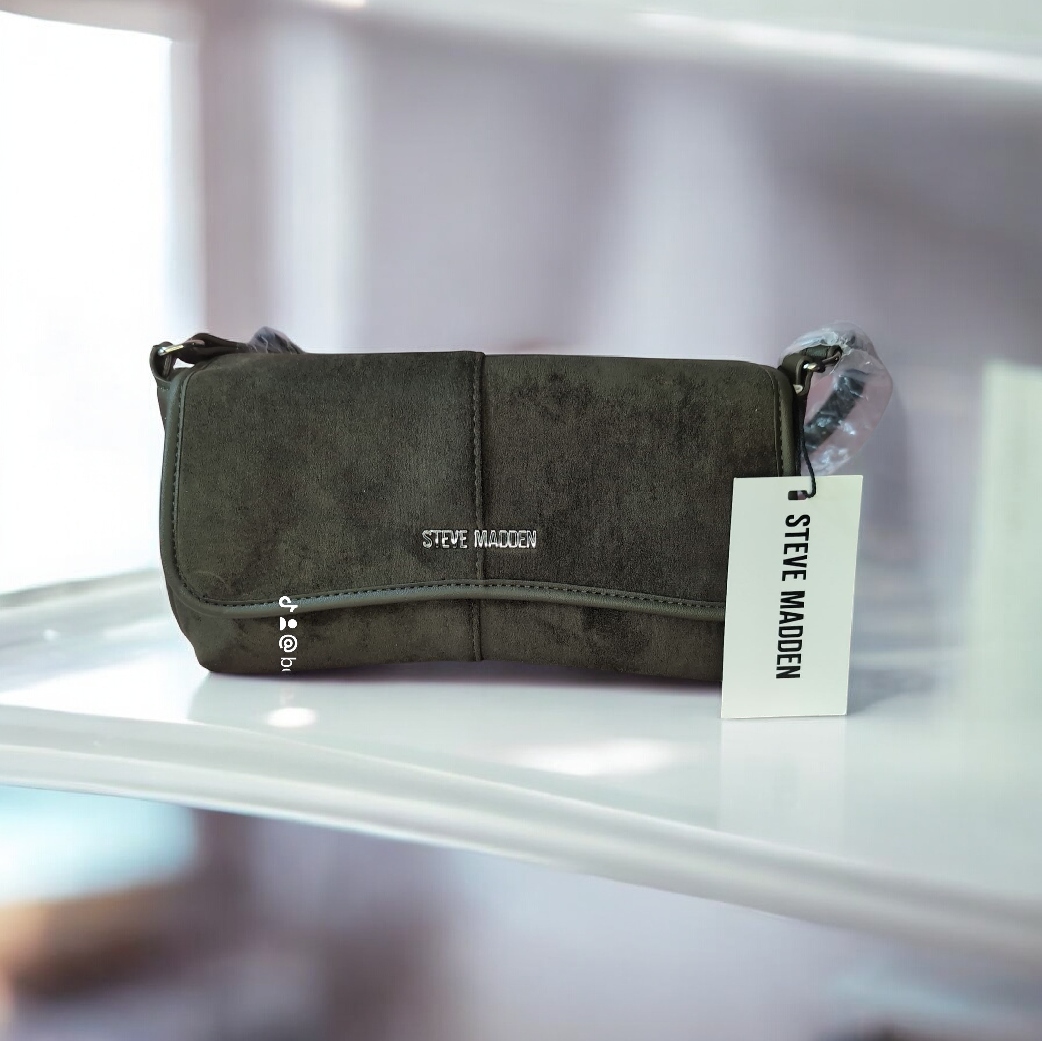 Steve Madden Genevieve Suede Shoulder Bag Beautiful Girl Boutique