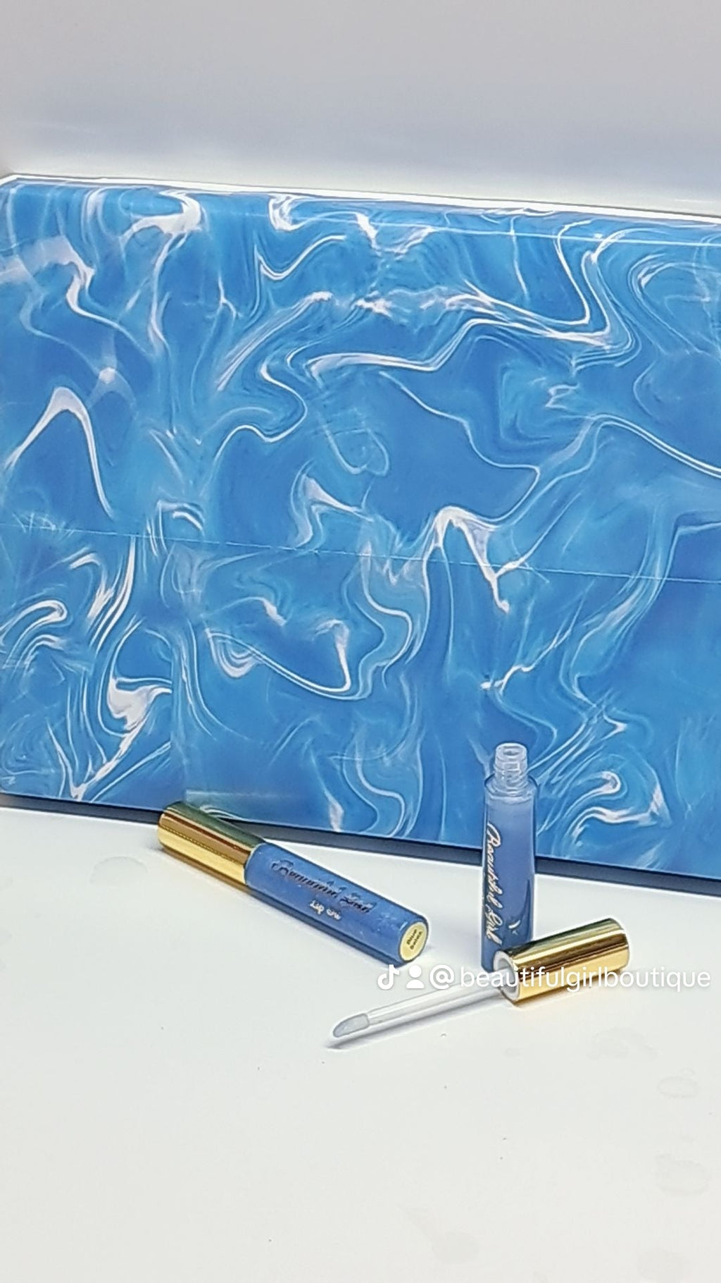 Beautiful Girl™ Blue Skies High Shine Lip Oil - Clear Nourishing (6ml) -limited time Beautiful Girl Boutique