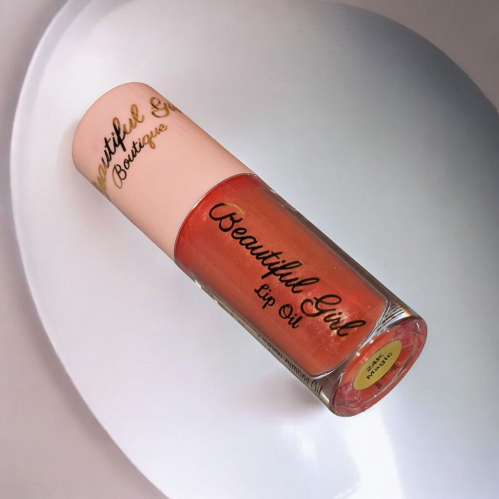 24k Magic Color-Changing Lip Oil - Personalized Shine That Adapts to You Beautiful Girl Boutique