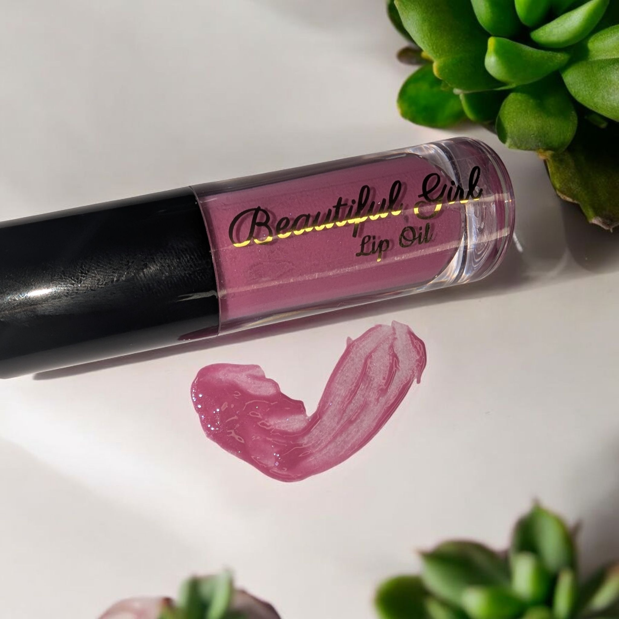 Pink Berries High Shine Lip Oil - Pink Finish With A Sweet Berry Scent Beautiful Girl Boutique