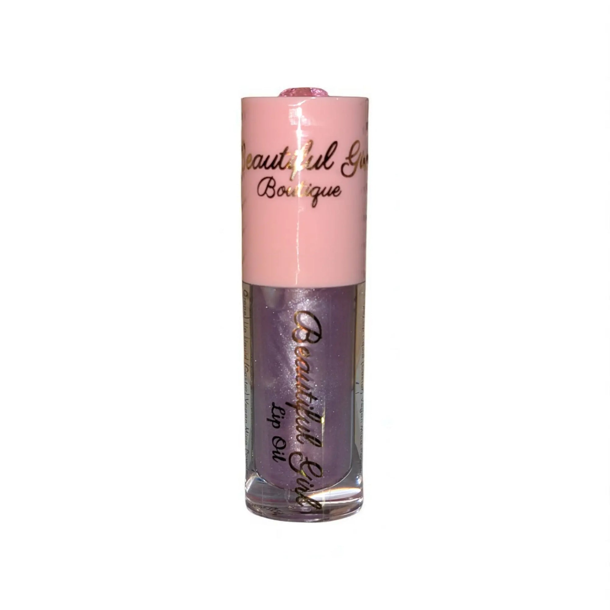Purple Haze High Shine Lip Oil - Dreamy Clear Coat Gloss Beautiful Girl Boutique