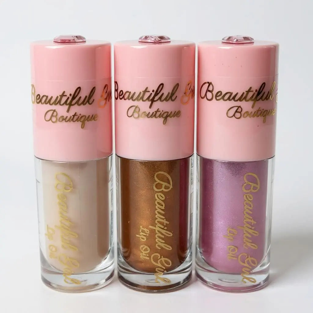 Everyday Essentials 3-Pack Lip Oil Bundle Beautiful Girl Boutique